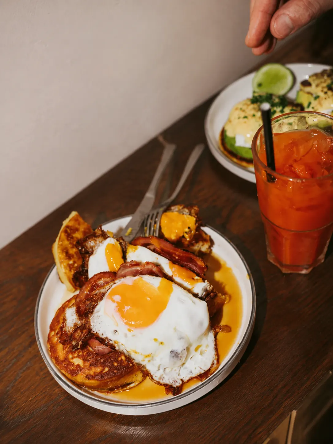 All-day breakfast at Benny and Brew