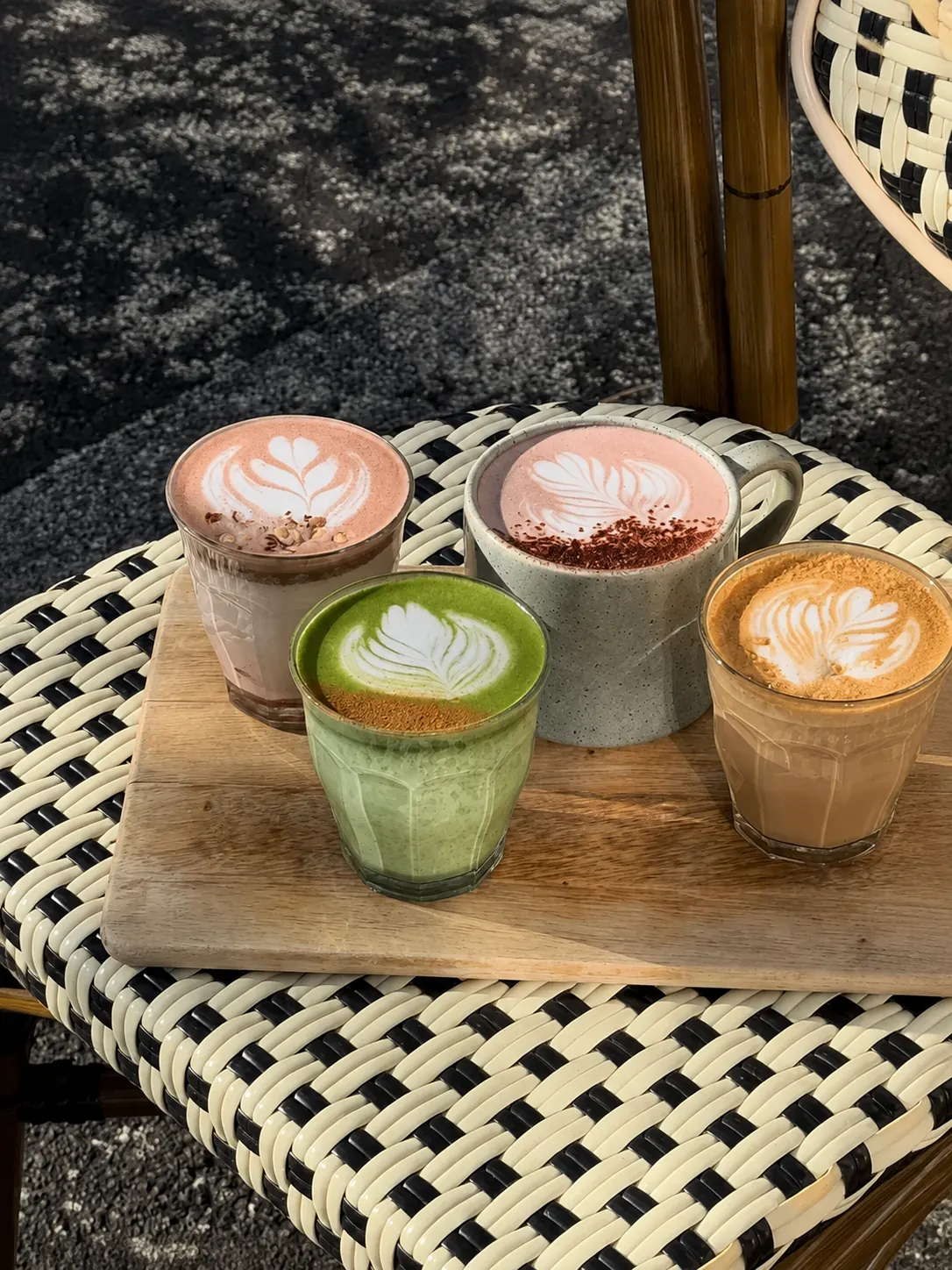 Coffee and cold drinks at Benny and Brew